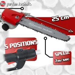 Elem Garden Technic - Scie à ébrancher - taille haies sur perche 1010w Sale