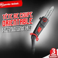 Elem Garden Technic - Scie à ébrancher sur perche 710w guide oregon 24cm Best