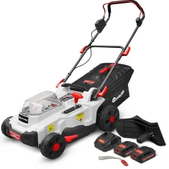 Elem Garden Technic - Tondeuse rechargeable 40v (2x20v) 37cm - batteries et chargeur fournis - elem ga Outlet
