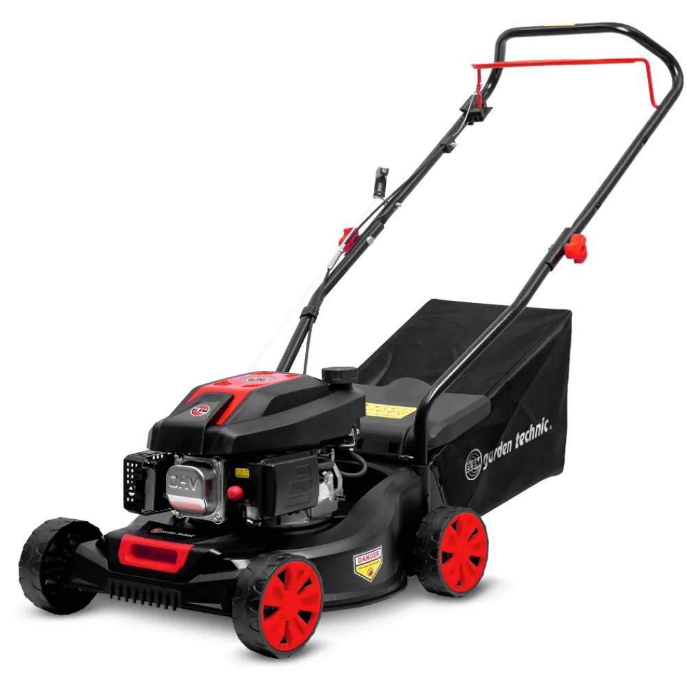 Elem Garden Technic Tondeuses | - Tondeuse thermique poussée 79.8cc avec carter en plastique -