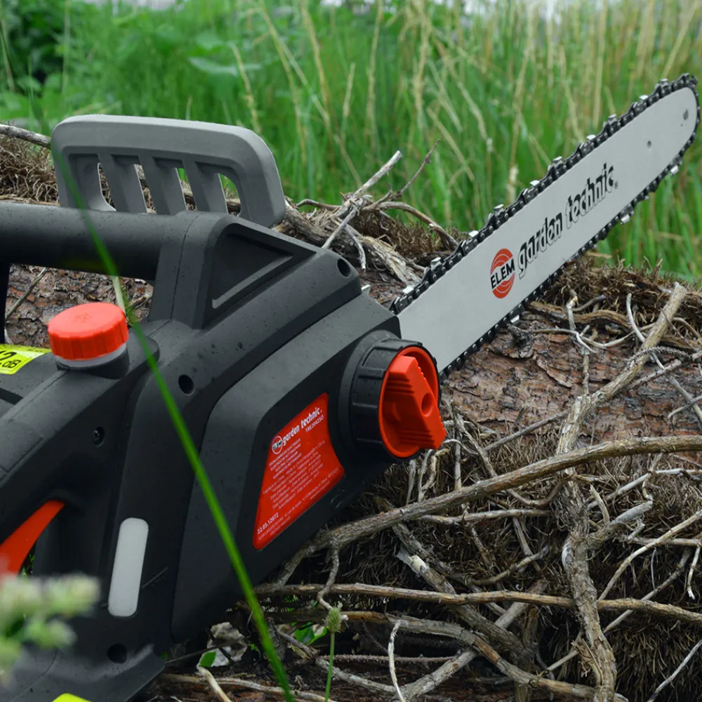 Elem Garden Technic - Tronçonneuse électrique 2000w - guide 40cm - 12,1 m/s - elem garden Sale