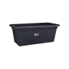Elho - Bac de jardin XXL "Green Basics", coloris living noir - L.58xH.26,8cm