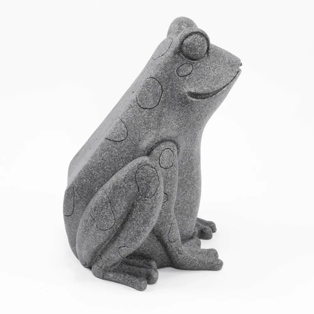 Esotec Bassins Et Fontaines | - gargouille avec pompe solaire frosch figure de bassin figure de jardin 101668