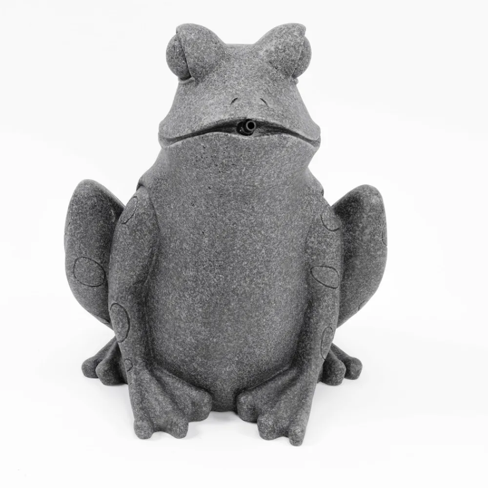 Esotec Bassins Et Fontaines | - gargouille avec pompe solaire frosch figure de bassin figure de jardin 101668