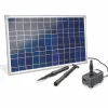 Esotec - solar cours d'eau pour étang de jardin set complet 25/1600 fontaine solaire 101018 New