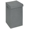 5 Five Simply Smart Mobilier D'Intérieur | - 5five - panier à linge "colorama" gris 74l