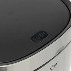 5 Five Simply Smart - 5five - poubelle en métal gris 50l Sale