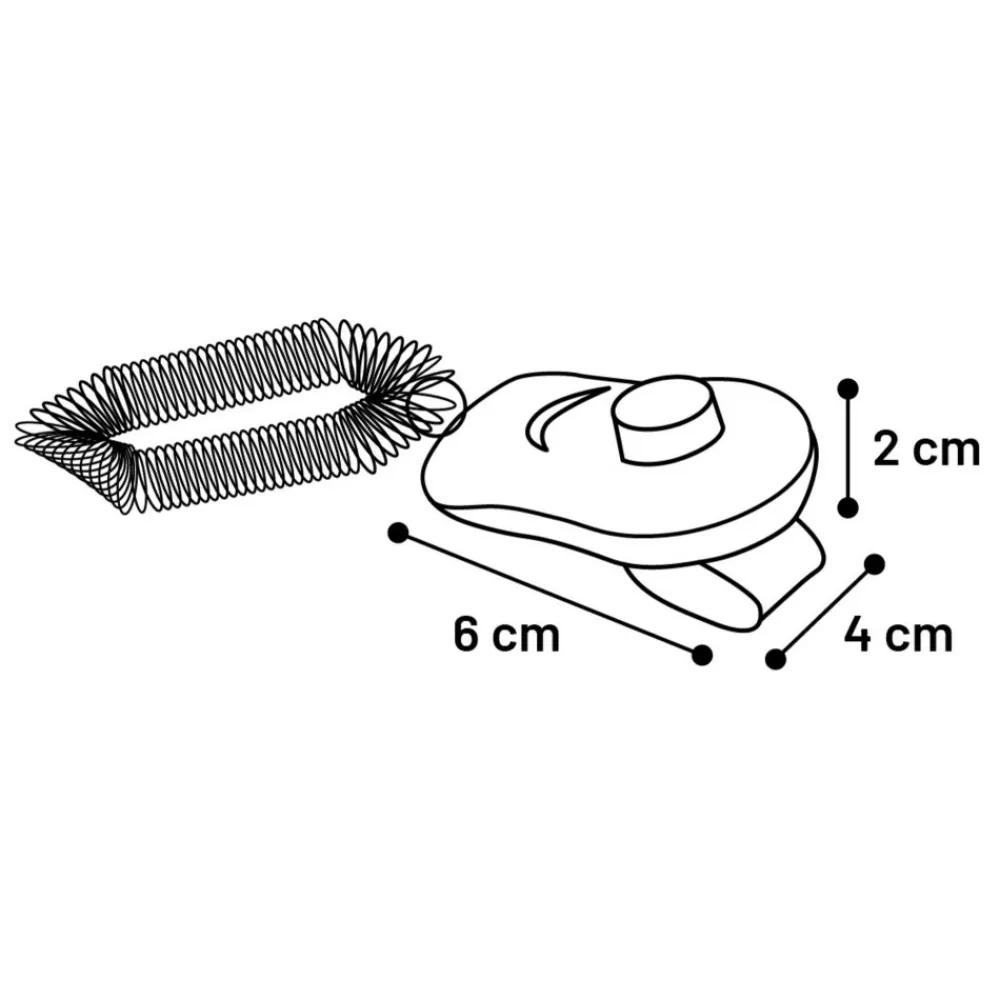 Flamingo - Clicker xin vert 6cm l x 4cm l x 2cm h pour chien Outlet