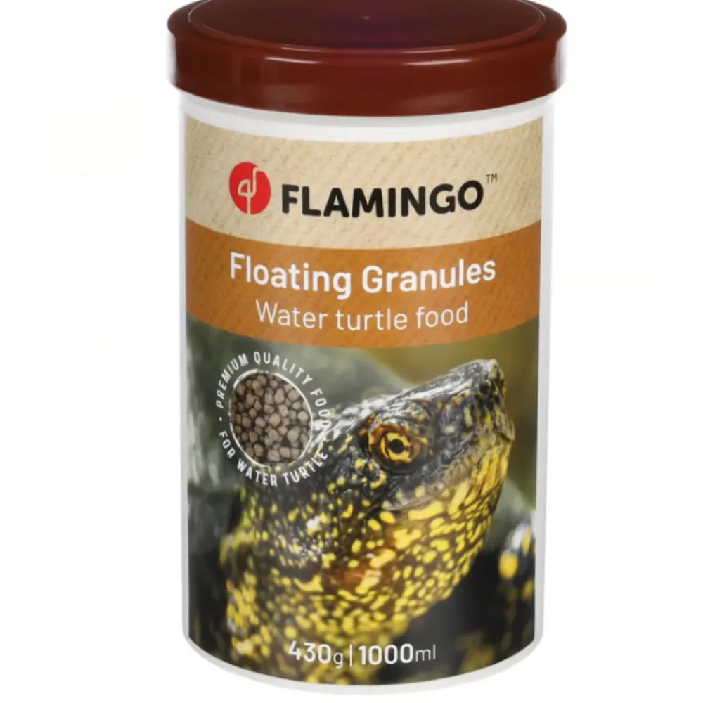 Flamingo Alimentation | - Granulés pour tortue d'eau, aliment complet, 430 g pour tortue