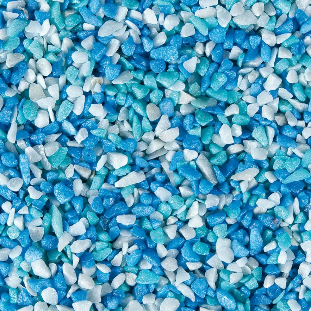 Flamingo Plantes Et Décoration | - Gravier gruzo bleu gris 6- 8 mm 1 kg pour aquarium