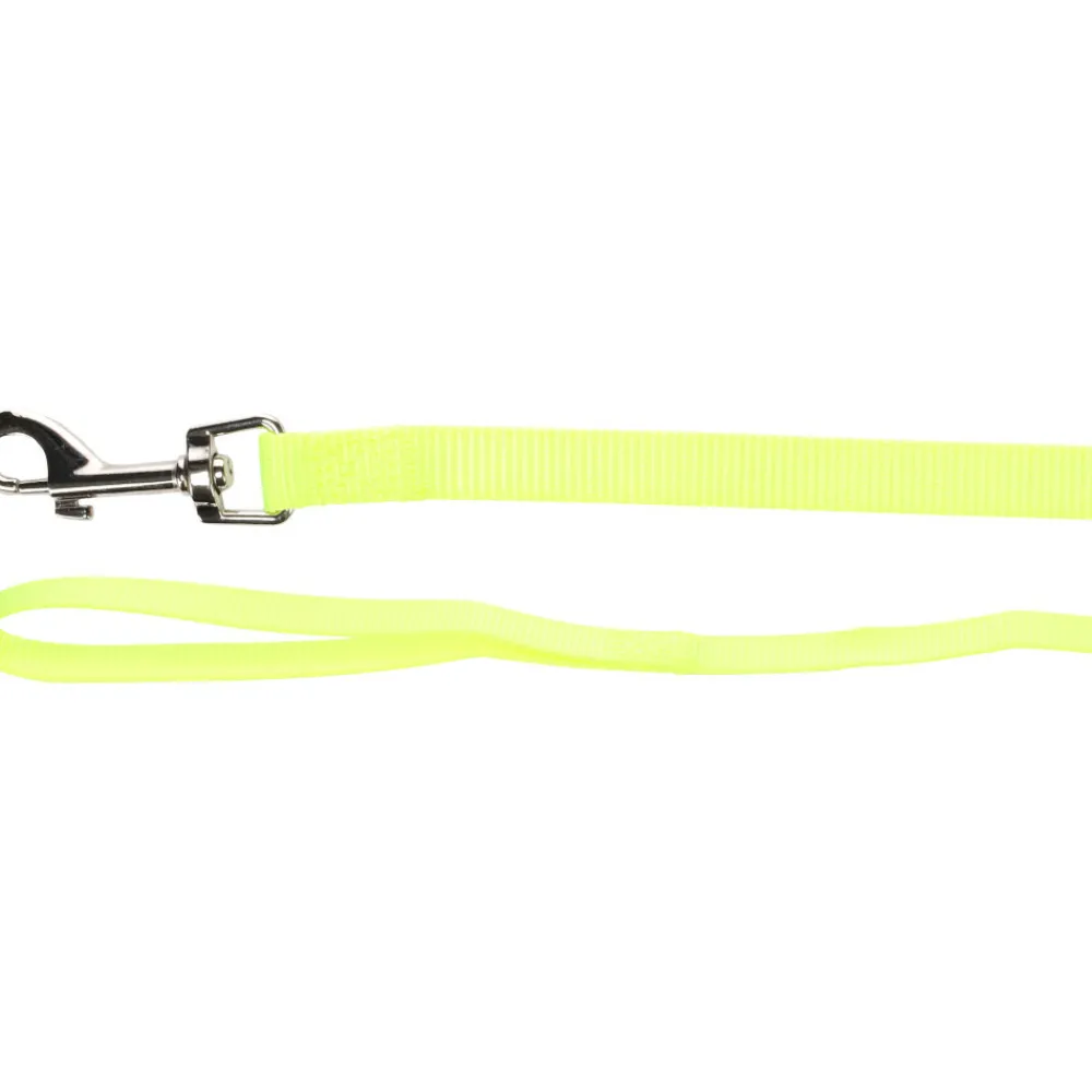 Flamingo - Harnais avec laisse jaune fluo pour grand chat Clearance