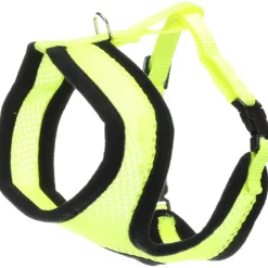 Flamingo Colliers Et Laisses Pour Chats | - Harnais avec laisse couleur jaune fluo pour chaton