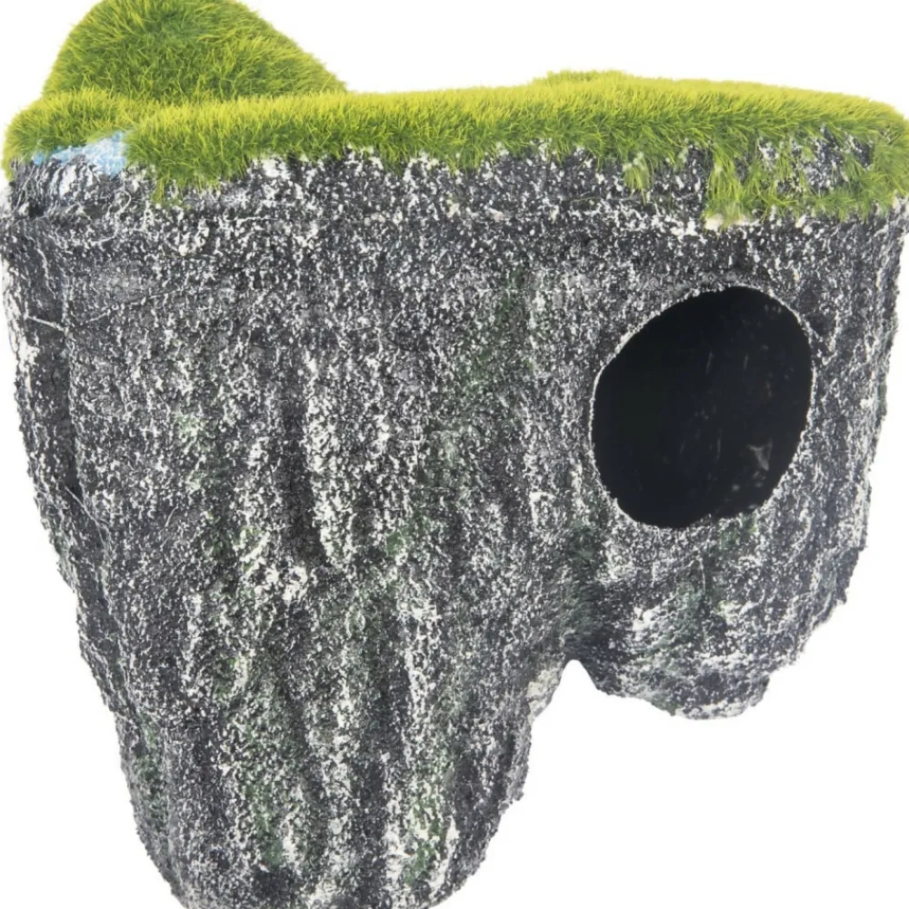 Flamingo Plantes Et Décoration | - Rocher flottant m, 17,5 x 11 x 18 cm, décoration aquarium.