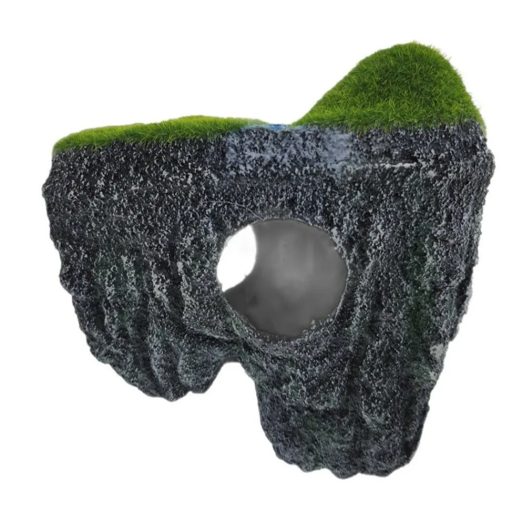 Flamingo Plantes Et Décoration | - Rocher flottant m, 17,5 x 11 x 18 cm, décoration aquarium.