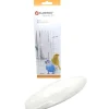 Flamingo - Un os de seiche blanc 23 cm avec support pour oiseaux Best