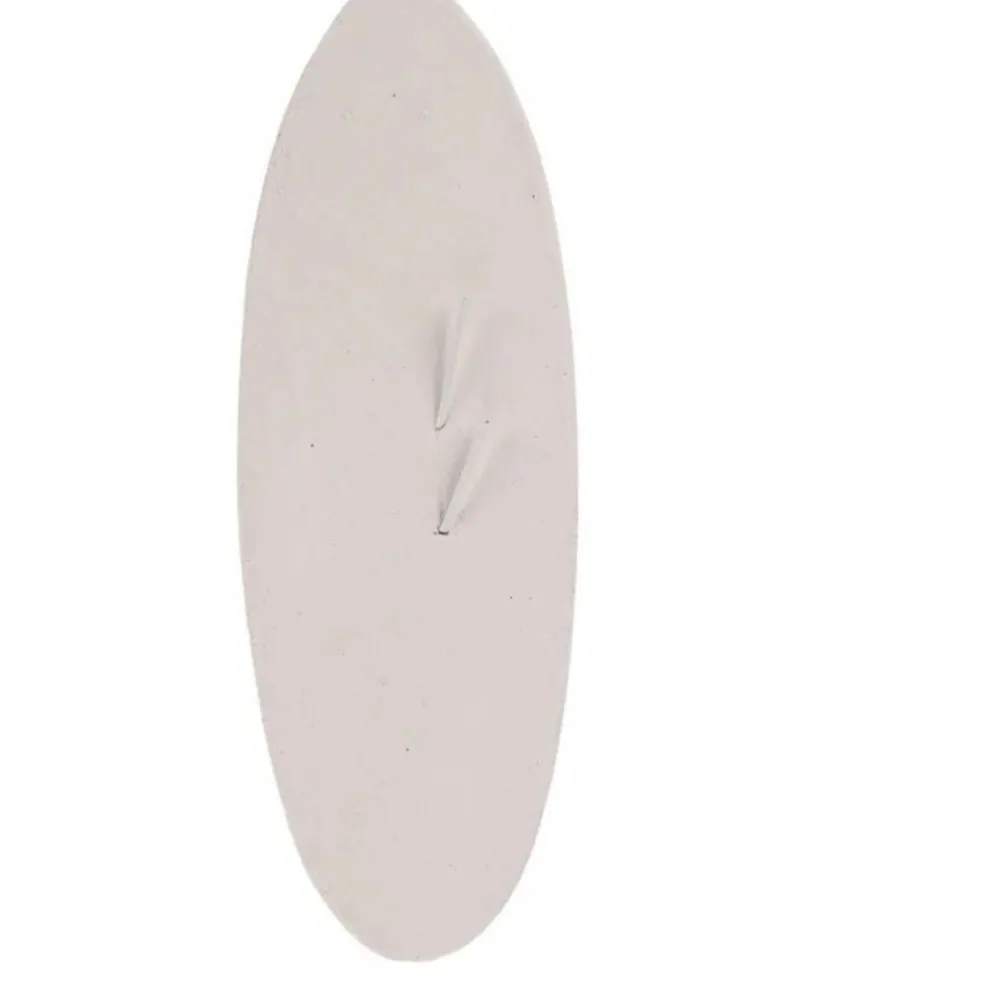 Flamingo - Un os de seiche blanc 23 cm avec support pour oiseaux Best