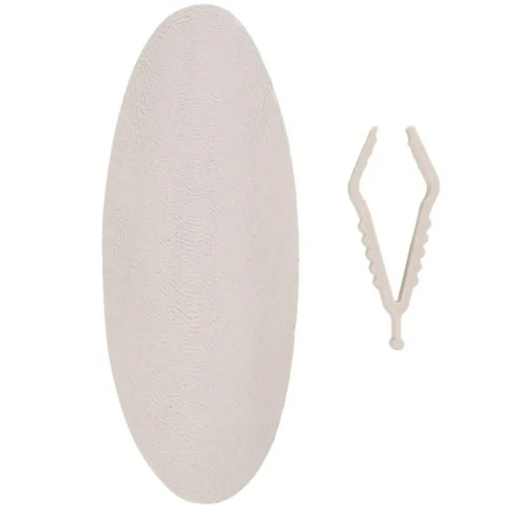 Flamingo Alimentation | - Un os de seiche blanc 15 cm avec support pour oiseaux