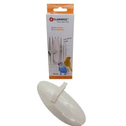 Flamingo Alimentation | - Un os de seiche blanc 15 cm avec support pour oiseaux