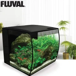 Fluval Terrariums, Vivariums Et Accessoires | - Aquarium flex noir 34l