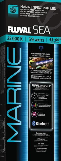 Fluval Eclairage | - Marine éclairage pour aquariophilie 3.0 led 59 w 122-153 cm