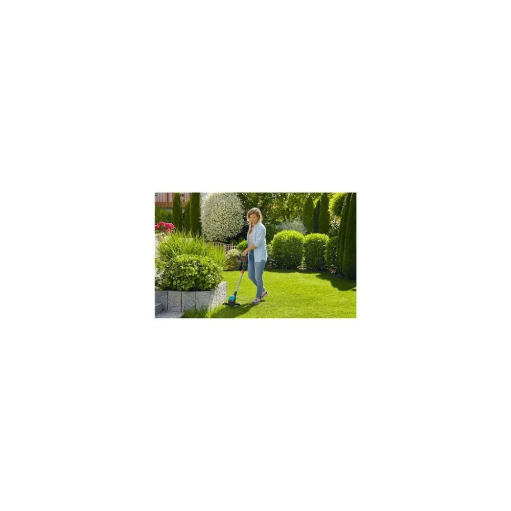 Gardena Coupe-Bordures Et Débroussailleuses | - Coupe-bordure à batterie - easycut 23/18v p4a - 18v - 23 cm (livré avec batterie 2,0 ah + chargeur)