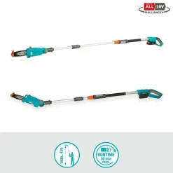 Gardena - Elagueuse sur perche à batterie - tcs 20/18v p4a - 18v - 42 cm avec batterie 2,5 ah + chargeur Clearance