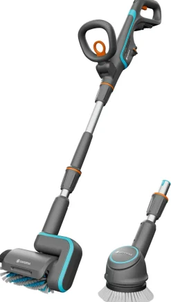 Gardena Broyeurs, Nettoyeurs Et Souffleurs | - Nettoyeur de terrasse aquabrush 18v / p4a - universal - sans batterie