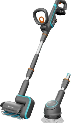 Gardena - Nettoyeur de terrasse aquabrush 18v / p4a - universal - kit prêt-à-l'usage Clearance