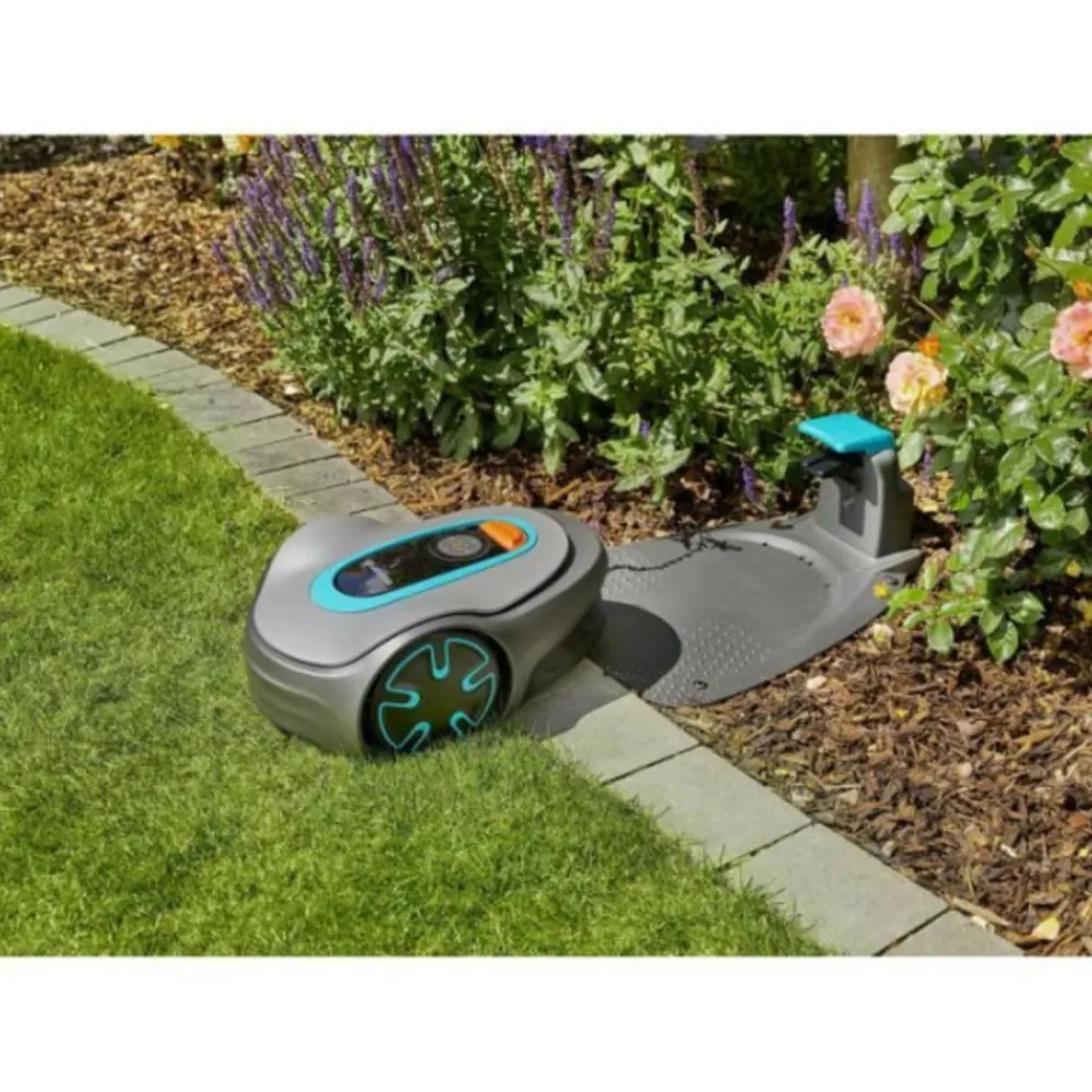 Gardena Tondeuses | - Tondeuse a gazon robot connectée bluetooth sileno minimo 500 (15202-26 )- 500m²