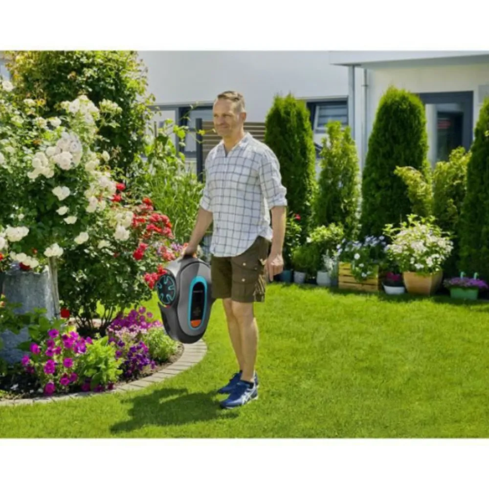 Gardena Tondeuses | - Tondeuse a gazon robot connectée bluetooth sileno minimo 500 (15202-26 )- 500m²