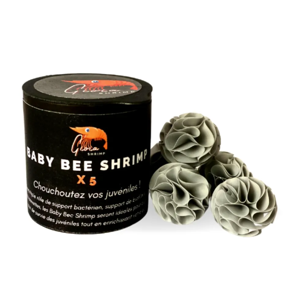 Gioiashrimp - Cachettes pour jeunes crevettes "Baby bee shrimp" - x5 Clearance