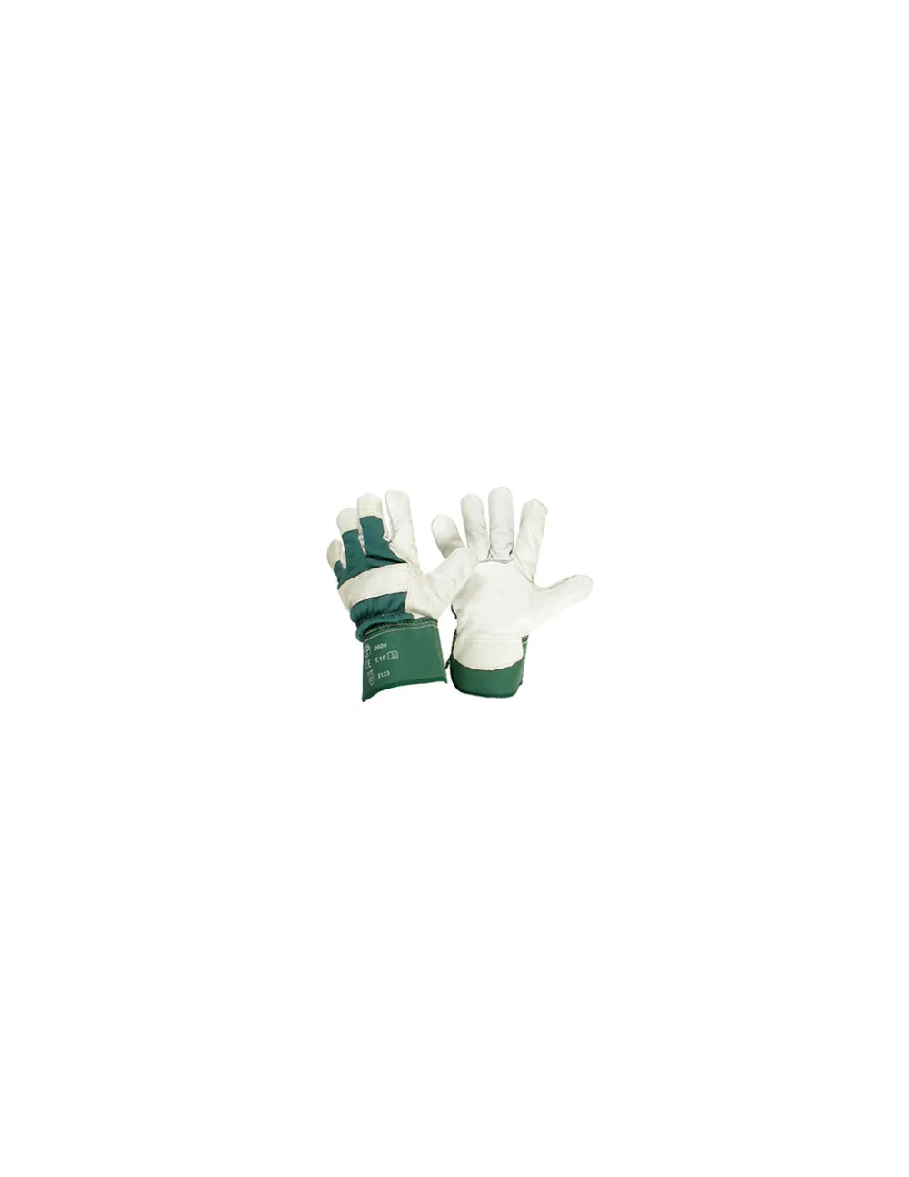 Générique GÉNÉRIQUE - Paire de gants dockers fleur de vachette de taille 10/l. Normes ce en420 et en388 - 2143x.