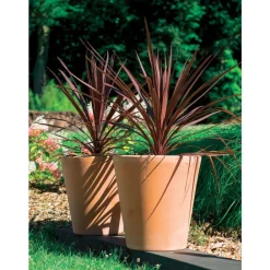 Goicoechea Cache-Pots Et Bacs D'Intérieur|Pots Et Jardinières | - Cuvier Contemporain en terre cuite Ø 39 x H. 38cm