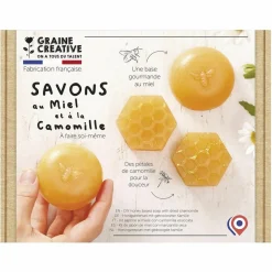 Graine Créative Entretien De La Maison | GRAINE CRÉATIVE - Coffret diy faire ses savons au miel