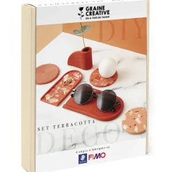 Graine Créative GRAINE CRÉATIVE - Coffret diy - mes objets déco - terracotta New