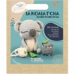 Graine Créative Décoration Créative | GRAINE CRÉATIVE - Ma peluche en crochet amigurumi - koala