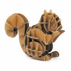 Graine Créative Enfants | GRAINE CRÉATIVE - Maquette écureuil 3d en carton à monter soi-même
