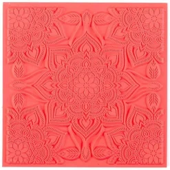 Graine Créative Modelage Et Mosaique | GRAINE CRÉATIVE - Tapis de texture pour pâte polymère - boho chic