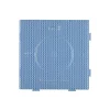 Hama - Plaque carré assemblage perles plastique midi transparente