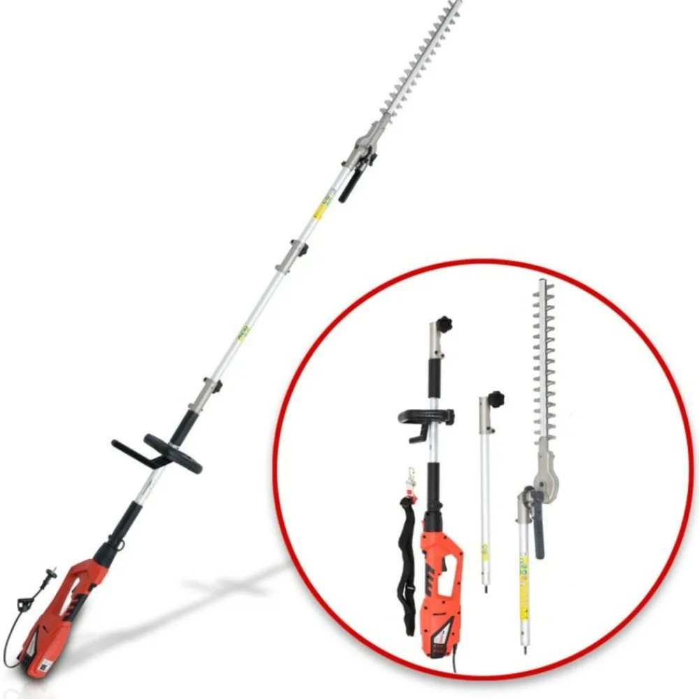 Hecht Taille-Haies, Tronçonneuses Et Élagueuses | - jardin 695 Taille haies telescopique electrique 900W pour arbustes et buissons
