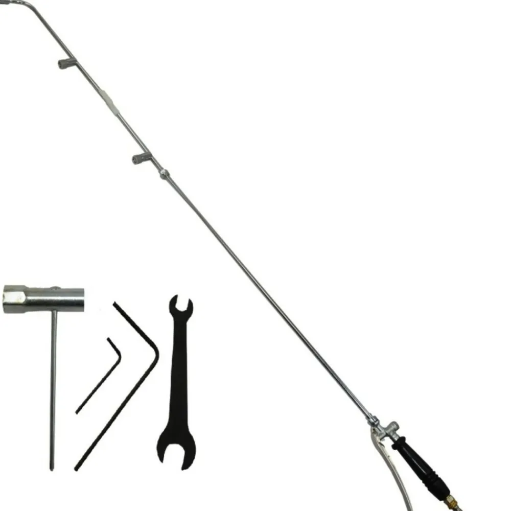 Hecht - H 433 pulvérisateur à dos essence spray engrais 4temps 15l avec tuyau 159cm 2,5bars Sale