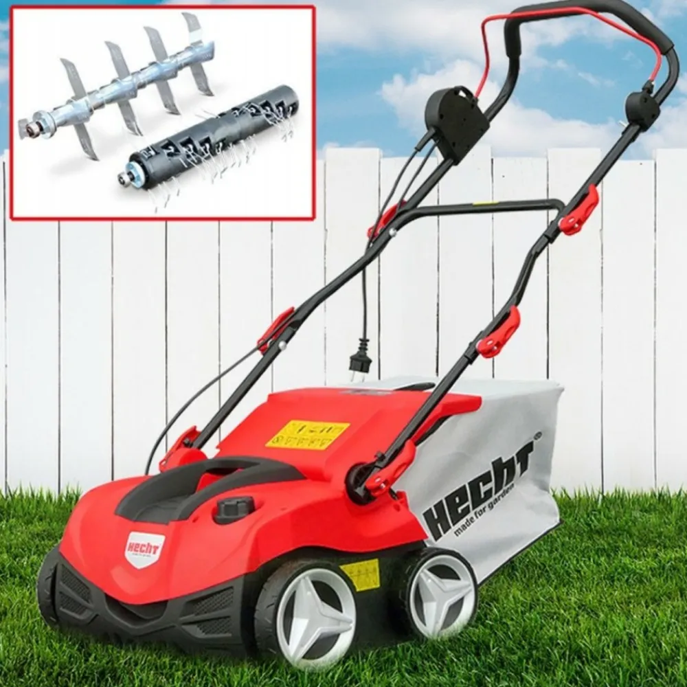 Hecht - H 1999 scarificateur aerateur electrique 2en 1 2000w New