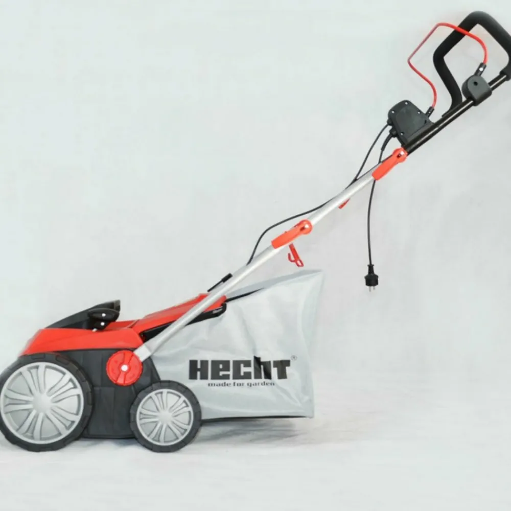 Hecht - H 1683 scarificateur aérateur électrique 2en1 1600w 8 couteaux doubles 24griffres avec profondeur réglable Sale