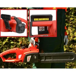 Hecht Taille-Haies, Tronçonneuses Et Élagueuses | - H 2035 tronçonneuse électrique 2000 w scie à chaine et épée de haute qualité puissante épée 35cm 4,2kg