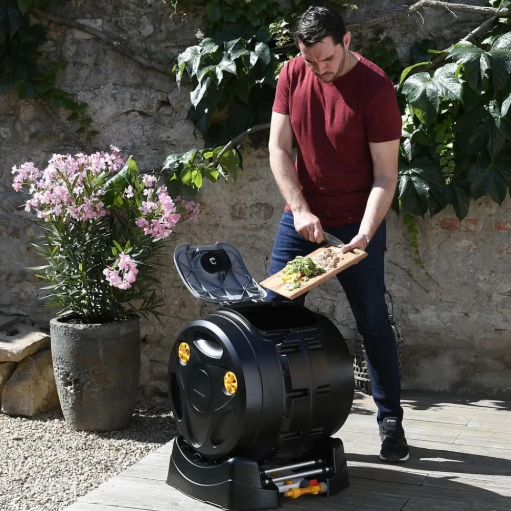 Hozelock - Composteur culbuteur 2 en 1 easymix Discount