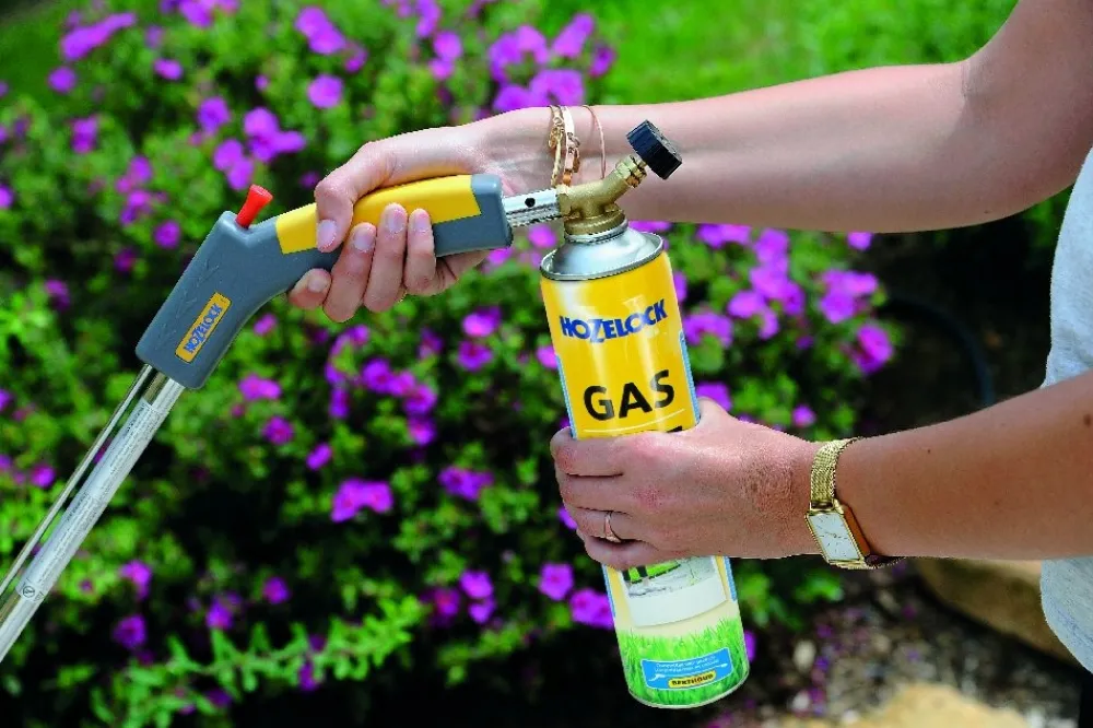 Hozelock - Désherbeur thermique à cartouche de gaz en métal et plastique Sale