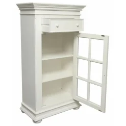 Interior's - Bibus 1 porte vitrée bois blanc - harmonie Best