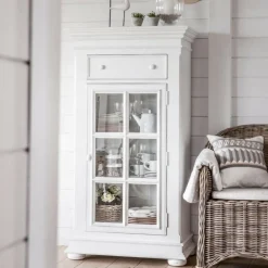 Interior's - Bibus 1 porte vitrée bois blanc - harmonie Best