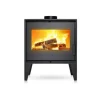 Invicta - Poele a bois en acier - puissance optimale: 8 kw - max: 10 kw - bûches 52 cm, raccordable, ecodesign Best