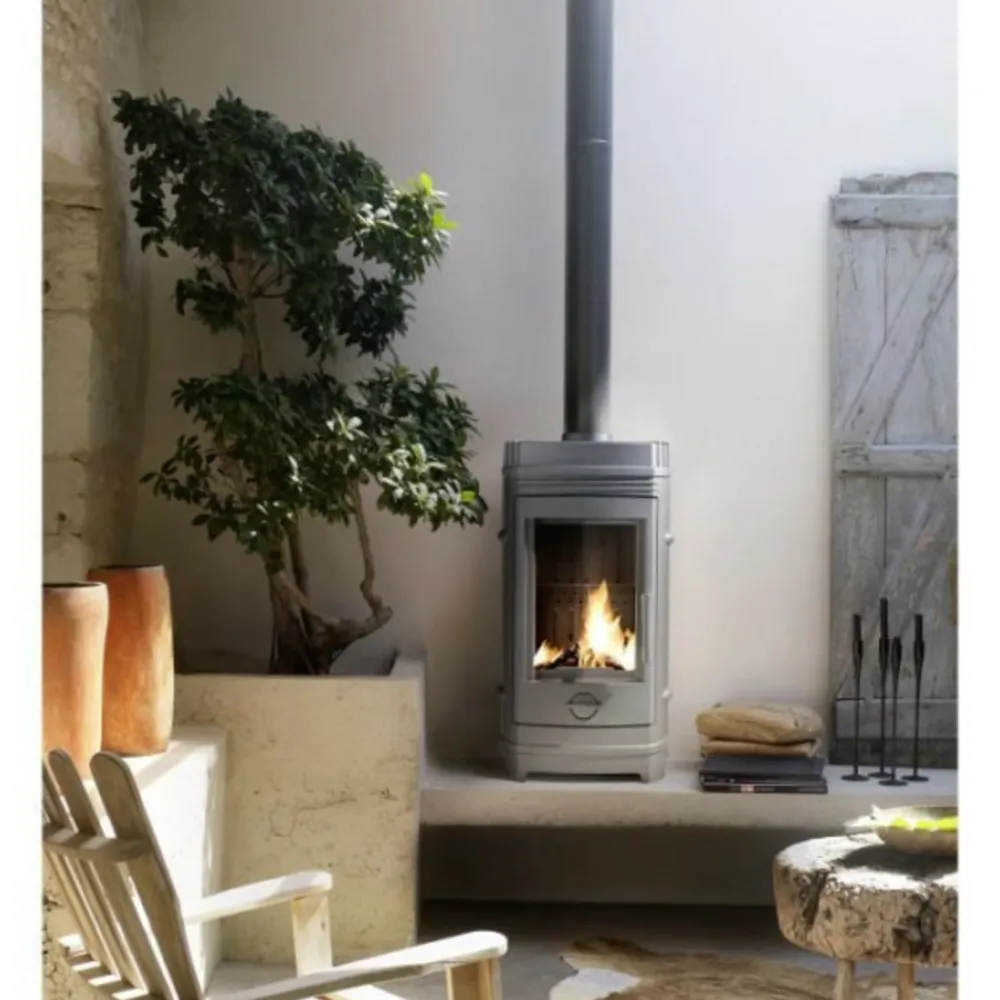 Invicta Bois Et Accessoires De Cheminées | - Poele a bois cassine - puissance optimale :10 kw - max : 15 kw - rendement 76%, bûches 34 cm - fabriqué en france